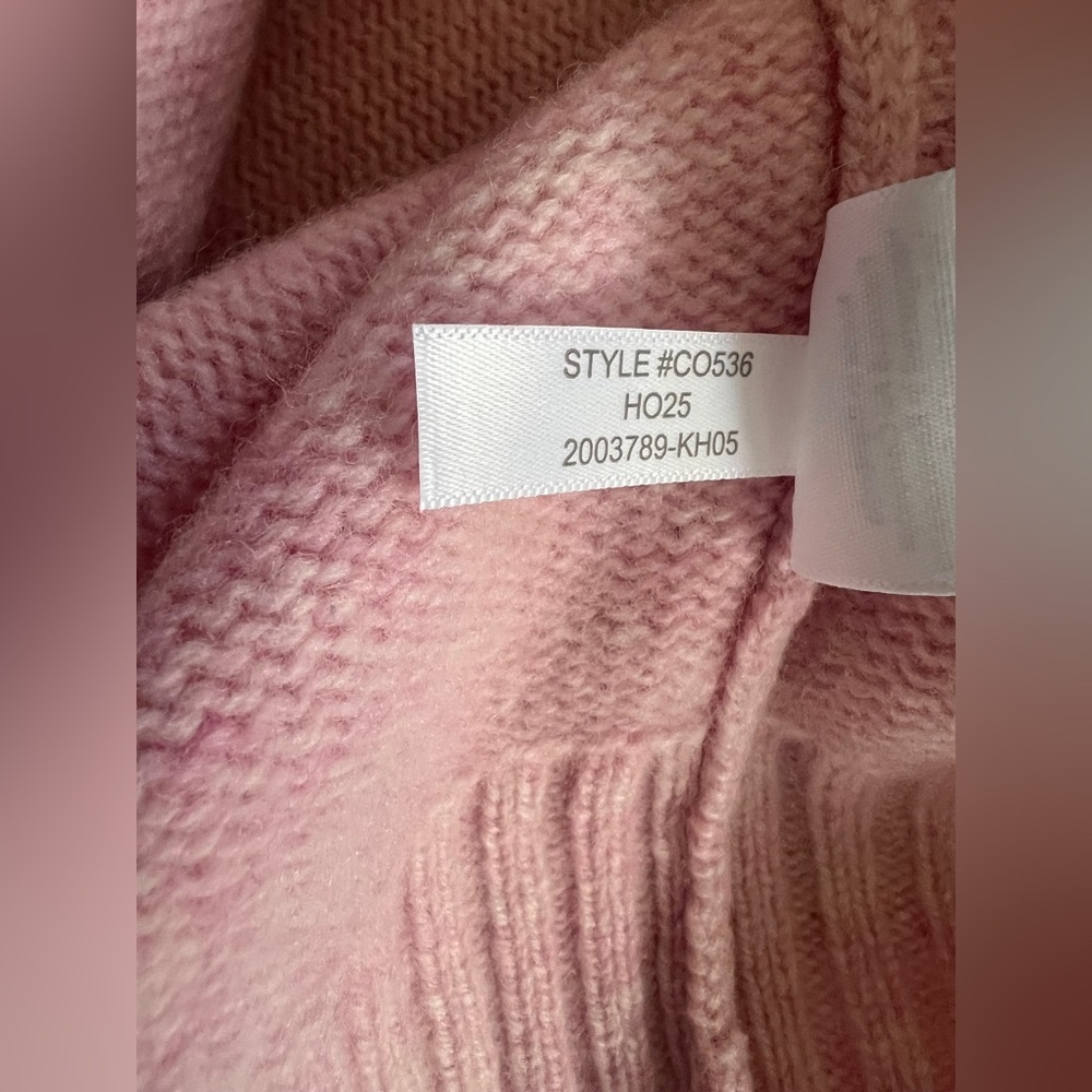 J.Crew Fair Isle–Yoked in Wool In Peony Fair Isle 100% Wool Sweater. Size M - Picture 10 of 10